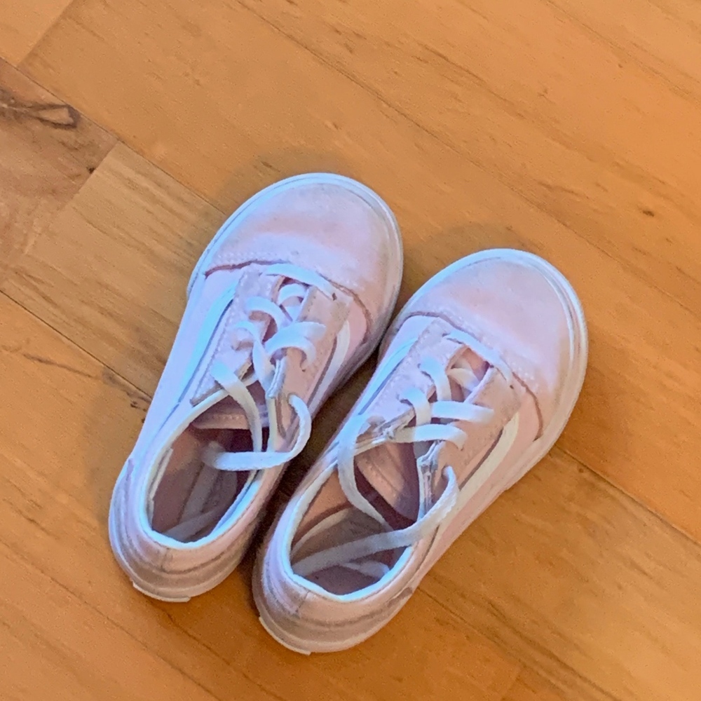 Girls Toddler Pink Vans